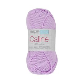 Pelote De Coton Caline - Trimits : Coton Mercerisé 100% Pour Des Créations Douces Et Brillantes - Ppsc 125 Violet