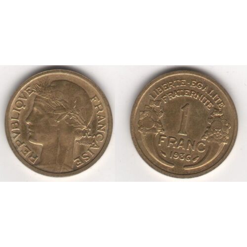 F 219/7 (1 Franc Morlon De 1936)