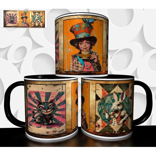 Mug Tasse À Café - Alice Au Pays Des Merveilles Vintage 2397