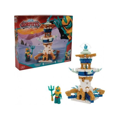 Gormiti Grb01000 Set De Figurines Avec Mini Figurine Incluse Château Glacial Pour Enfants Partir De 4 Ans Multicolore