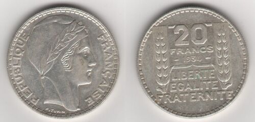 F 400/6 (20 Francs Turin De 1934)