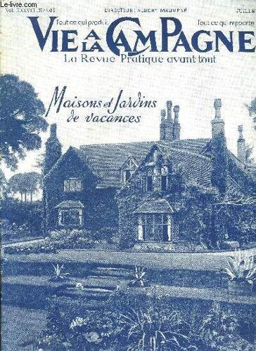 Vie A La Campagne N° 465 - Couverture. «The Wyck », Vieux Cottage D'angleterre.Frontispice. Vacances Et Séjour----Questions Du Mois. Notre Couverture; Notre Programme Général. Ayez Votre ...
