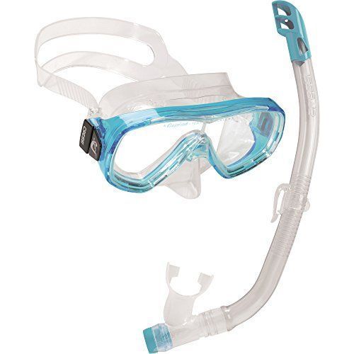 Cressi Sub S.P.A. Ondina Vip Set De Plongée Clear/Aquamarine