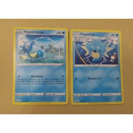 Lot 2 Cartes Pokemon, Hypocean Et Hypotrempe