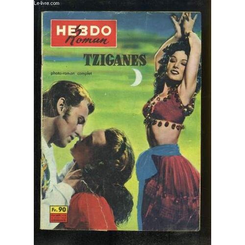 Hebdo Roman N°32 - 4e Année : Tziganes, Avec Stewart Granger, Jean Kent, Anne Crawford Et Dennis Price - Joan Collins