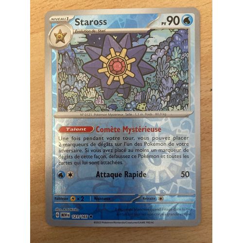 (2375) Staross 121/165 Pokemon 