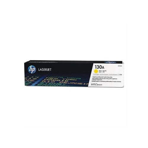 HP Toner Laser N°130A Jaune pour Imprimante Laser - Capacité 1000 pages