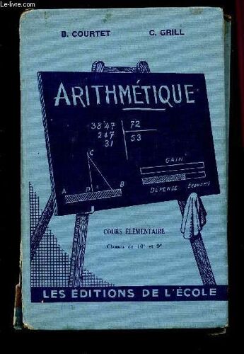 Arithmetique / Cours Elementaire - Classes De 10è Et De 9è / N°165.