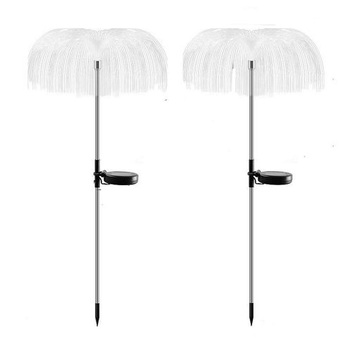 Paquet De 2 Feux D'artifice Lumière De Jardin Pour Terrasse, Pelouse De Noël Multicolore