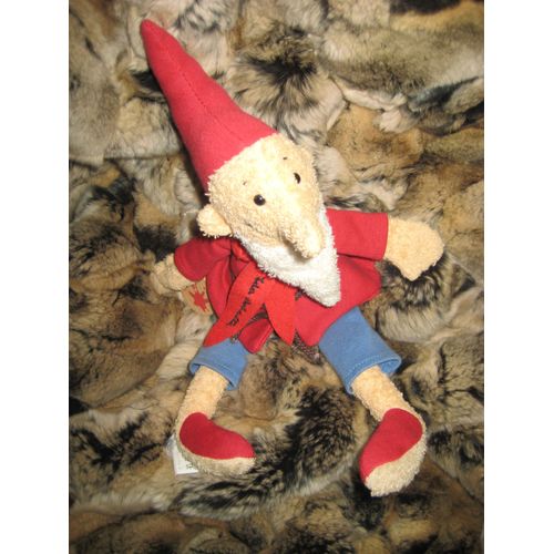 Doudou Peluche Père Noel Sigikid Ida Bohatta 32 Cm