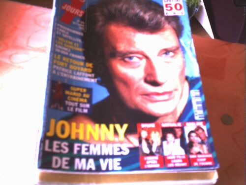 T7j Johnny Hallyday 4p/ Jane Seymour 2p/ Yves Duteil 1.5¿P/ Claudia Cardinale 1/2p/ Lynda Lacoste ( Ab Productions Dorothee ) 1/2p/ Mariel Hemingway 1/2p/ Collaro & Carlos 1.5p/ Taggart 1/2p/ Laurent Rossi ( Tino ) 1p/ Renaud 1/2p 1726