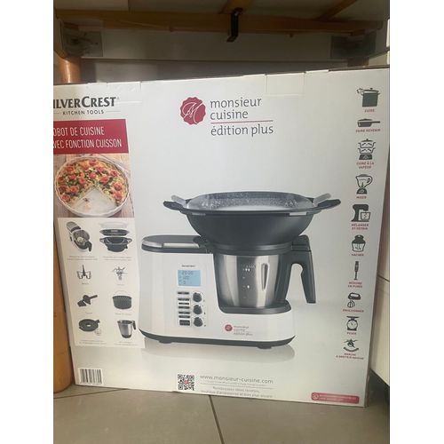 Robot de cuisine Monsieur cuisine Edition Plus SilverCrest - Blanc