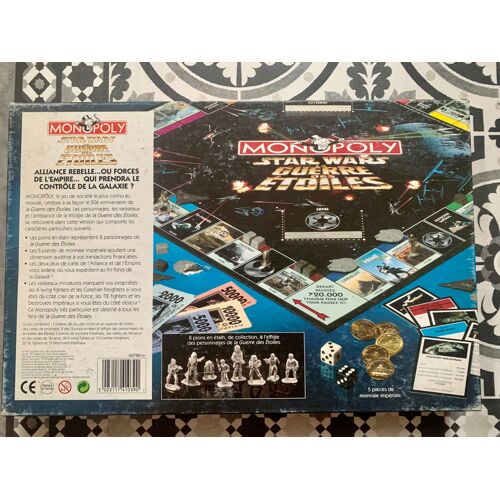Monopoly Star Wars édition Limitée Hasbro 1997 - Jeu De Société Collection