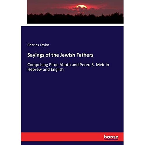 Sayings Of The Jewish Fathers