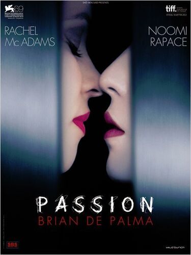 Passion -Véritable Affiche De Cinéma Pliée -Format 40x60 Cm - De Brian De Palma Avec Rachel Mcadams, Noomi Rapace,  Karoline Herfurth, Dominic Cooper, Rainer Bock, Paul Anderson 3, Leila Rozario- 2013