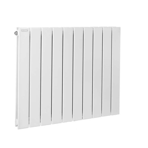 Radiateur ACOVA Fassane Prem's Eau Chaude horizontal - Puissance : 1068 W - H 700 - L 888 mm - Blanc - SHXD-070-088