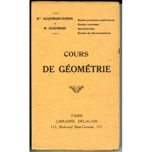 Cours De Géométrie