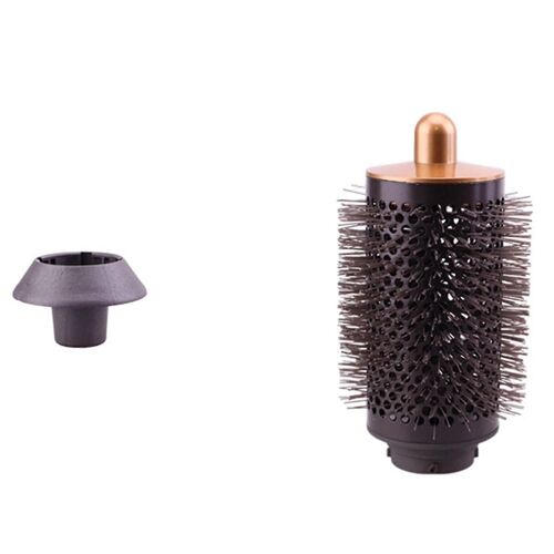 55mm Pour Sèche-Cheveux Accessoires De Capot À Vent Cylindre Peigne Accessoires De Buse D'air Or