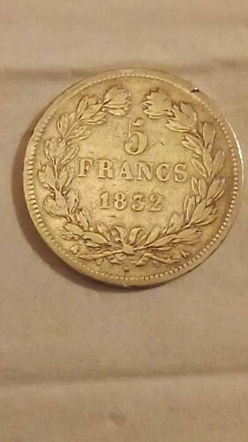 5 Fr Louis Philippe 1832 K, État Correct 
