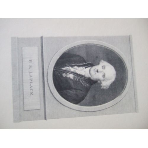 Portrait Du Mathématicien Pierre Simon De Laplace