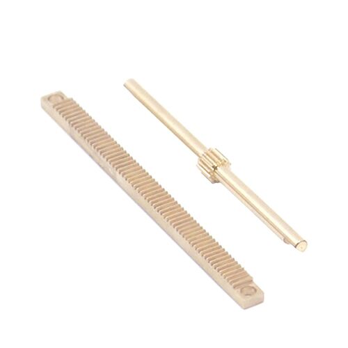 Astronomical Telescope Rack Shaft Set 0.5m Full Brass Focus Gear et Axle DIY Replacement