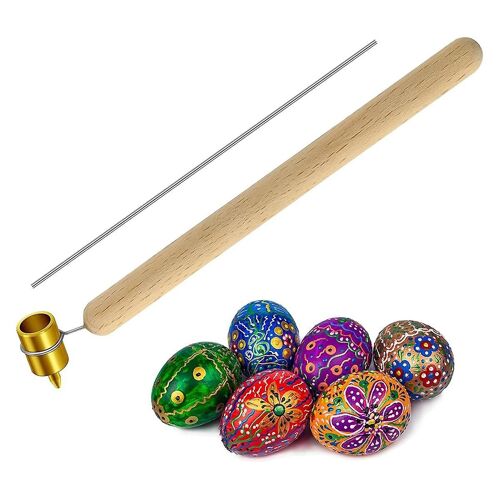 0.4mm Fine Laiton Pointe En Bois Poignée Art Déco Écriture Crayons Règle Stylo Avec Ligne Propre Pour Peinture Coloration