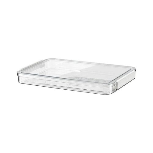 2pcs File Storage Box Desktop Examination A4 Paper Document Storage Box Transparent Data Finishing