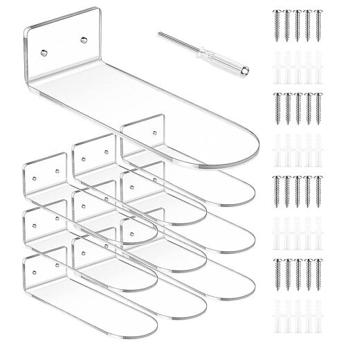 10pcs Affichage de chaussures flottantes, étagères de baskets Wall Mount Levitating Shoe Display Support pour Sneaker Co