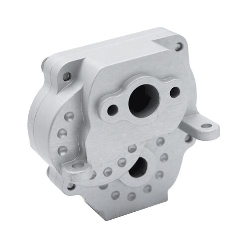 Metal Transmission Gearbox Housing For Trx4m -4m 1/18 Rc Crawler Car Upgrade Parts,Silver