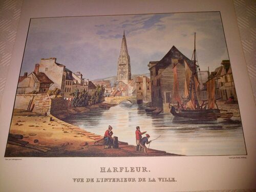 Gravure Sur Harfleur