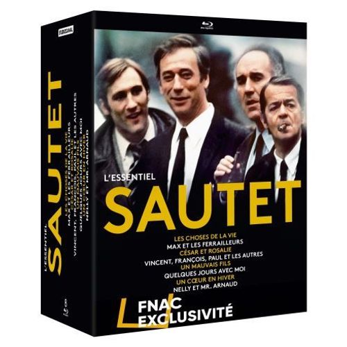 Coffret Claude Sautet L'essentiel - 8 Blu-Ray Édition