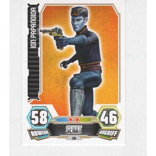 Star Wars Force Attax Ion Papanoida
