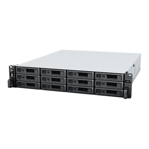 Synology RackStation RS2423RP+ - Serveur NAS - 12 Baies - rack-montable - SATA 6Gb/s - RAID JBOD, 0, 1, 5, 6, 10 - RAM 8 Go - Gigabit Ethernet / 10 Gigabit Ethernet - iSCSI support - 2U
