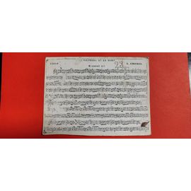 Vielle Partition La Victoire Ou La Mort Défilé 2ème Cornet