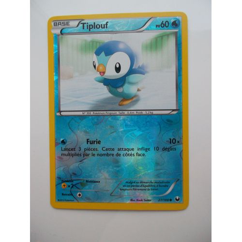 Tiplouf - 27/108 - Reverse - Explorateurs Obscurs - Neuve -