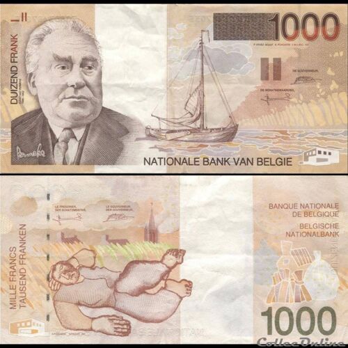 Billet 1000 Francs Belges 
