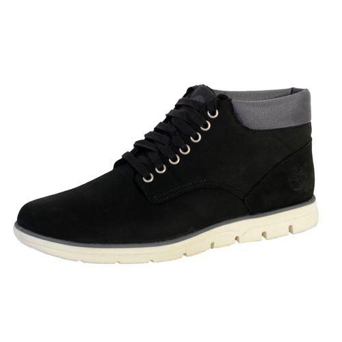 Timberland - Basket Mi-Haute À Lacets Pour Homme En Noir Bradstreet - Noir - 42