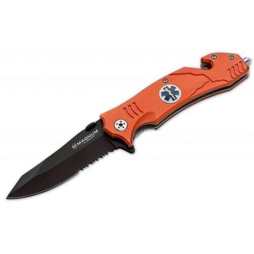 Couteau De Poche Ems Rescue Magnum By Böker - Orange -