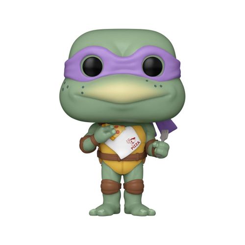 Les Tortues Ninja - Figurine Pop! Donatello Avec Serviette De Table 9 Cm