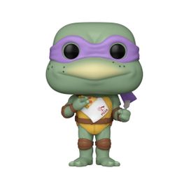 Les Tortues Ninja - Figurine Pop! Donatello Avec Serviette De Table 9 Cm