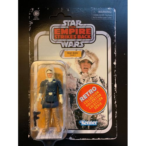 Star Wars Kenner Retro Collection Figurine Han Solo - Hoth