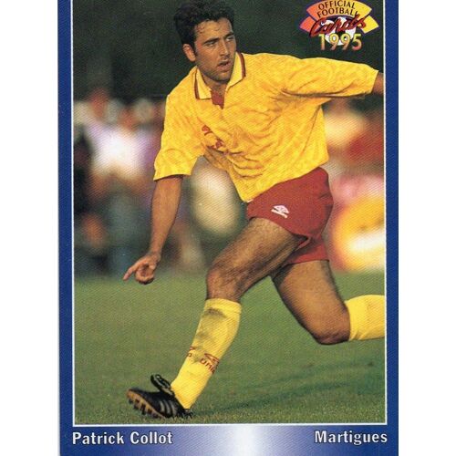 Carte Panini Official Football 1995 Patrick Collot N° 102