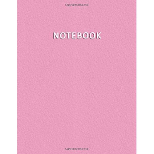 Notebook: Quaderno Per Appunti Con 100 Pagine Bianche E Numerate Elegante E Moderno Color Pastello Nella Tonalità Rosa Bebè Misura A4 Diario, Doddles, Schizzi, Disegni, Note, Memorie