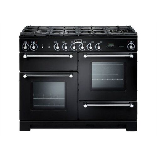 Cuisinière (four à deux étages) Falcon Kitchener 110 - pose libre - 110x60x90 cm (lxpxh) - noir mat