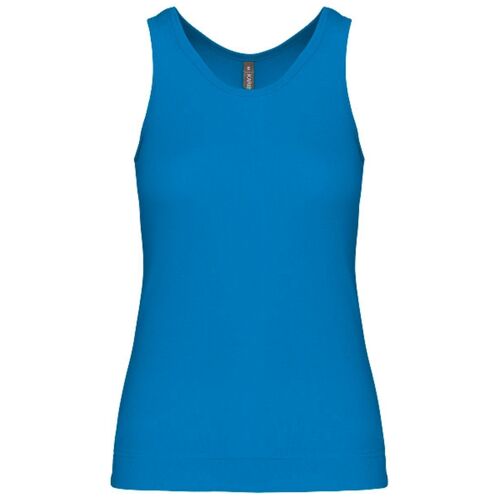 Débardeur Dos Nageur - K311 - Bleu Turquoise - Femme