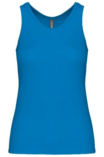 Débardeur Dos Nageur - K311 - Bleu Turquoise - Femme