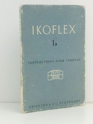 Zeiss Ikon Ikoflex Ia - Instructions Pour L'emploi