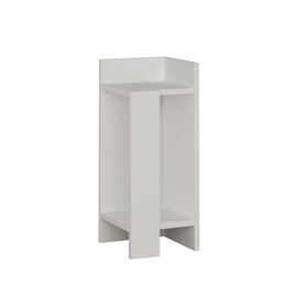 Table De Chevet Elos Droite 27 Cm - Blanc