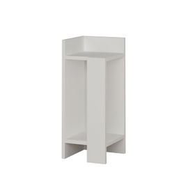 Table De Chevet Elos Gauche 27 Cm - Blanc