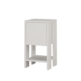 Table De Chevet Ema 30 Cm - Blanc, Blanc